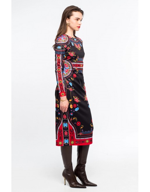 ESSENCE MIDI DRESS