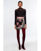 IMPERIAL MINI SKIRT - Velvet