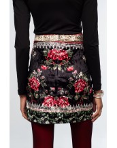 IMPERIAL MINI SKIRT - Velvet