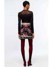 IMPERIAL MINI SKIRT - Velvet