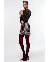 IMPERIAL MINI SKIRT - Velvet