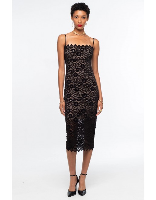 ENCHANTED MIDI DRESS - Lace