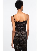 ENCHANTED MIDI DRESS - Lace
