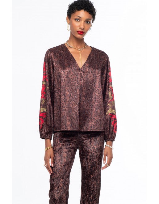 VENOMOUS TOP - Jacquard